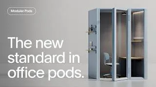 Thumbnail: Modular Pods. The new standard in office pods.