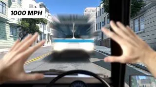 Thumbnail: I Survived 1000 MPH Traffic in BeamNG VR