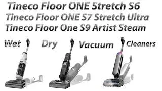 Thumbnail: TINECO Floor ONE Stretch S6 |  ONE S7 Stretch Ultra |  One S9 Artist Steam Wet & Dry Floor Washers