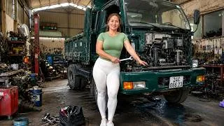 Thumbnail: Timelapse: 45 Days a Country Girl Spends Alone Repairing and Restoring Old Agricultural Machinery