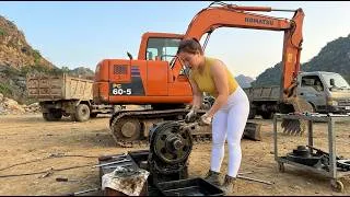 Thumbnail: Timelapse:45 Days of a Genius Girl's Mobile Repair Service for Excavators and Agricultural Machinery