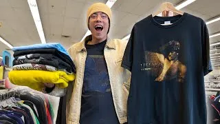 Thumbnail: THRIFTING a ton of VINTAGE CLOTHING Trip To The Thrift #thrifting