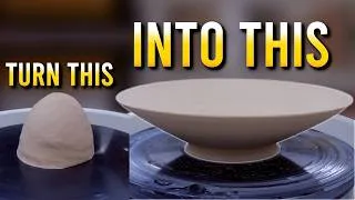 Thumbnail: The EASIEST Way to Throw a Massive Wide Bowl... Bowl or Platter?