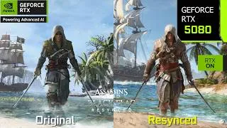 Thumbnail: Assassin's Creed Black Flag Resynced vs Original - Graphics/Performance Comparison | RTX 5080