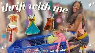 Thumbnail: thrift with me 🛍️ | pinterest-inspired Y2K summer finds ☀️✨ (festival looks, mini skirts & more!)
