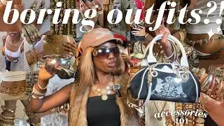 Thumbnail: why your outfits look boring… (and how to fix it) | bags, belts, jewelry + more 👛👑