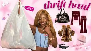 Thumbnail: Y2K thrift try-on haul 🛍️ styling pinterest inspired 2000s finds