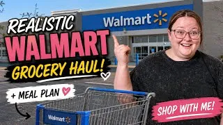 Thumbnail: Realistic Grocery Budget for My Family of 5 || Shop With Me || Bonus: Meal Plan Included  