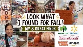 Thumbnail: What’s New for Fall? 🍂 Fall Shop With Me + Haul!  HomeGoods, Hobby Lobby, Walmart & Dollar Tree 