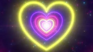 Thumbnail: 1 hour HEART tunnel TikTok trend background | Heart Background for TikTok Videos