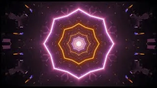 Thumbnail: Neon Tunnel Loop | Color Changing Infinity Tunnel Background | Loop Overlay Full HD