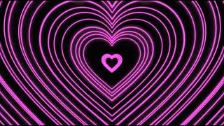 Thumbnail: Heart Tunnel Loop | Pink Heart Background | Heart Overlay Full HD