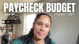 Thumbnail: Budgeting my June 5th paycheck + extra cash!