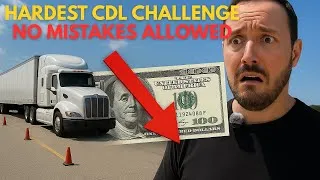Thumbnail: The HARDEST CDL Test Ever – $500 on the Line - Class A 💸
