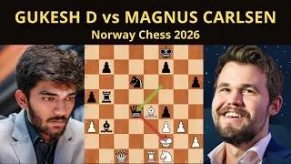 Thumbnail: How Magnus Outplayed Gukesh — A Tactical Masterclass | Norway Chess 2026