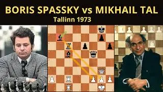 Thumbnail: Boris Spassky vs Mikhail Tal 1973 | Tal’s Brilliant Attacking Masterpiece