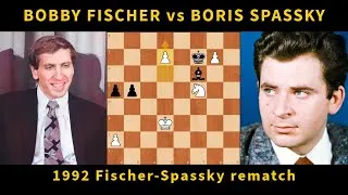 Thumbnail: Bobby Fischer's Positional Masterpiece | Fischer vs  Spassky 1992, Game 7