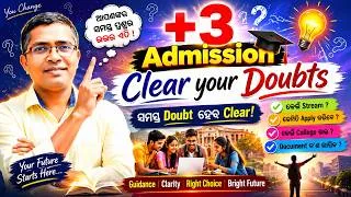Thumbnail: +3 UG Admission 2026 | Odisha +3 (UG) Admission 2026 ,#ugadmission