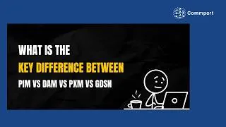 Thumbnail: The Key Difference Between PIM vs DAM vs PXM vs GDSN