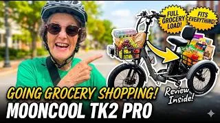 Thumbnail: Mooncool TK2 Pro: The E Trike That Makes Running Errands Easy Again!
