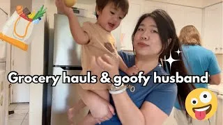Thumbnail: Weekend Vlog | Grocery Haul, Family Time & My Goofy Husband 😂
