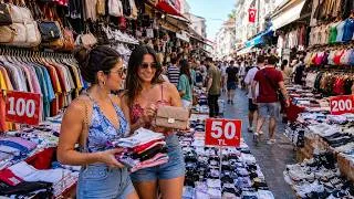 Thumbnail: ISTANBUL’S CHEAPEST MARKET 2026 | Mahmutpaşa Bazaar Cheap Shopping, Prices & Crowds 4K