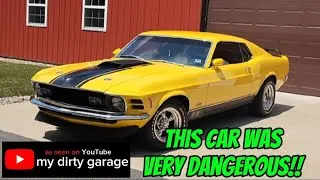 Thumbnail: This 1970 Mach1 Mustang Was Undriveable! / Why You Never Treat Old Cars Like New Ones