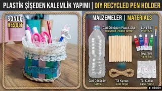 Thumbnail: Upcycled Plastic Bottle Pen Holder | Plastik Şişeden Kalemlik Nasıl Yapılır? 