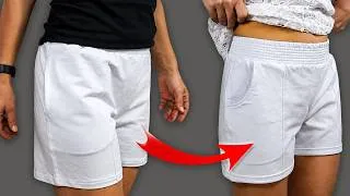Thumbnail: ONE ALTERATION — AND YOU WON’T RECOGNIZE THE SHORTS! 🔥 Changed the Pockets and Added Cuffs