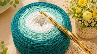 Thumbnail: I've never seen this simple crochet pattern before! Beautiful crochet stitch.
