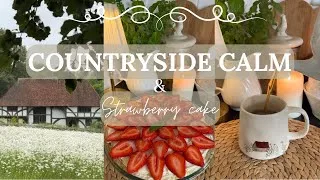 Thumbnail: Slow Living in the English Countryside🐑🕯️| Nature, Tea Rituals, Strawberry Tart & Cottagecore Living