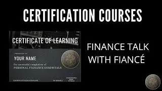 Thumbnail: FINANCE TALK WITH FIANCÉ - PERSONAL FINANCE ESSENTIAL - CERTIFIED COURSE