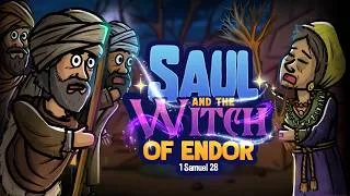 Thumbnail: Saul and the Witch of Endor 👑🔮 | Bible Story | My First Bible | 63