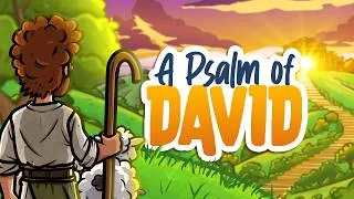 Thumbnail: Psalm 23 📖 | The Lord is my Shepherd 🐑✨ | Bible Story | My First Bible