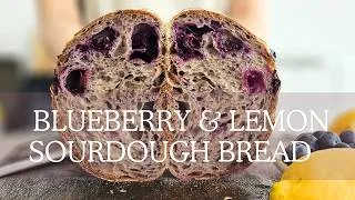 Thumbnail: How I Make Blueberry Lemon Sourdough Bread