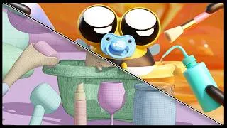 Thumbnail: [behind the scenes] 3D Honeybee Baby Bath & Care EP 7 | MYGAMETOON #rich