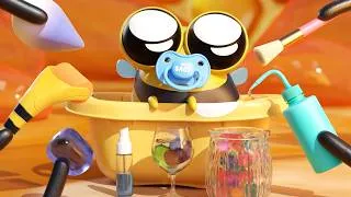 Thumbnail: ASMR 3D Honeybee Baby Bath & Care EP 7 | MYGAMETOON #rich
