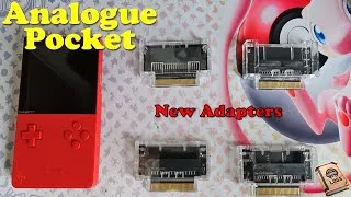 Thumbnail: Analogue Pocket:New Adapters Set - all Gameboys, Game Gear, Neo Geo Pocket, Atari Lynx and PC Engine