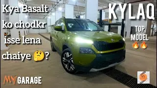 Thumbnail: Skoda Kylaq 2025 Top Model POV Drive | City Mileage & Performance Test [Ahmedabad]🤯