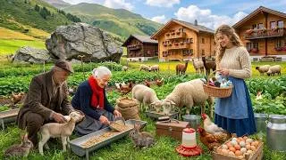 Thumbnail: Peaceful Cottage Farm Life, Harvesting Organic Fruits in a Stunning Countryside Village