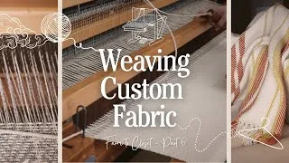Thumbnail: Part 6 - How Yarn is Woven into Fabric - Traditional Loom Weaving | Farm to Closet