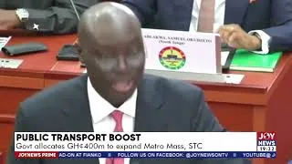 Thumbnail: Public Transport Boost: Government allocates GHS400m to expand Metro Mass, STC