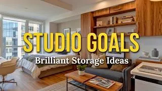 Thumbnail: Genius Studio Apartment Tour: Brilliant Storage Ideas for Small Living