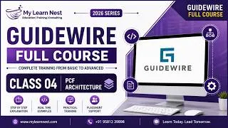 Thumbnail: Guidewire Training Class 4 | Guidewire Architecture, Configuration & Development Concepts