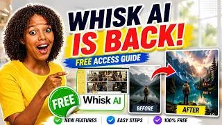 Thumbnail: Google Whisk AI Is Finally Back! How to Access the New Whisk AI for Free