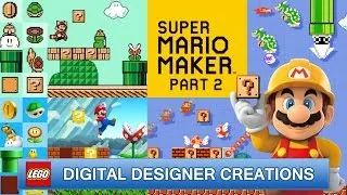 Thumbnail: Super Mario Maker (Part 2) | LEGO Digital Designer Creations
