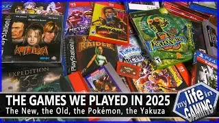 Thumbnail: The Games We Played in 2025 - The New, the Old, the Pokémon, the Yakuza / MY LIFE IN GAMING