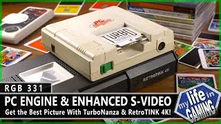 Thumbnail: PC Engine & Enhanced S-Video - TurboNanza Mod on the RetroTINK 4K! :: RGB331 / MY LIFE IN GAMING