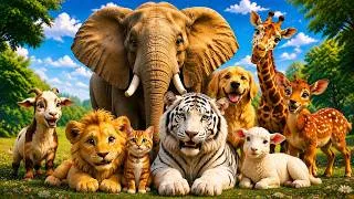 Thumbnail: 25 Animal Sounds for Kids | Learn Animal Names & Sounds | Guess the animals sound 
