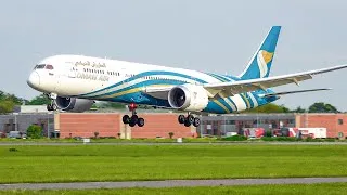 Thumbnail: (4K) Beautiful Evening Heavies landing - Plane Spotting at Schiphol Amsterdam (787 &777)